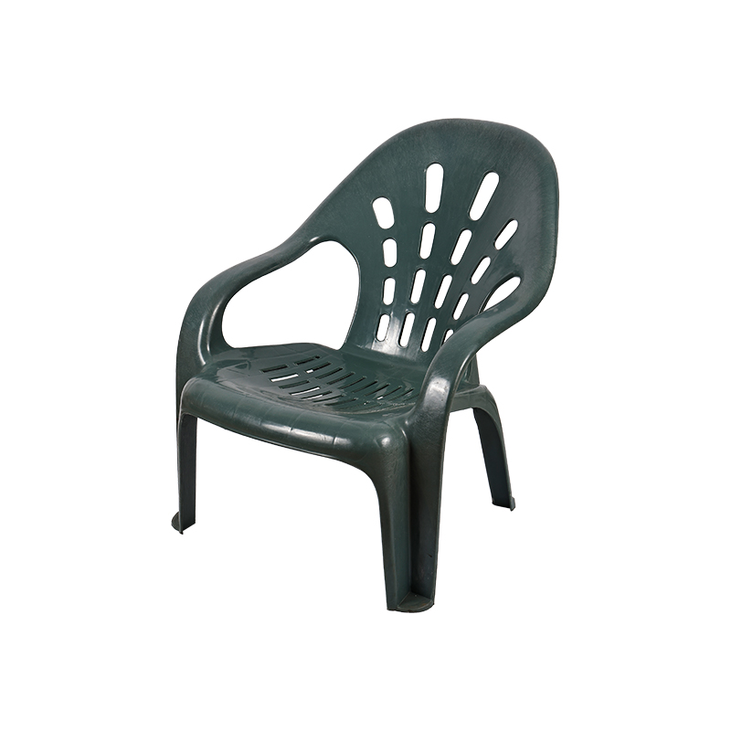 Plastic hollow back chair mould