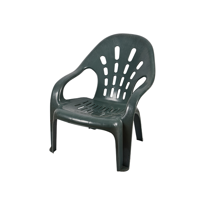 Plastic hollow back chair mould