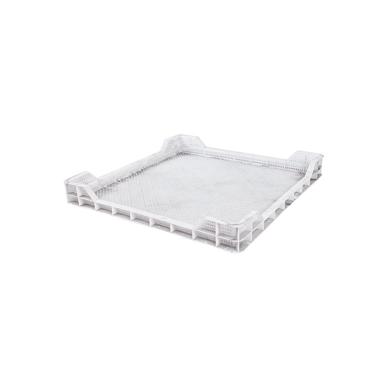 Plastic fruit and vegetable drying tray